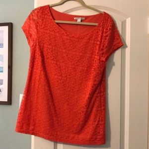 NWT Banana Republic Lace Shirt